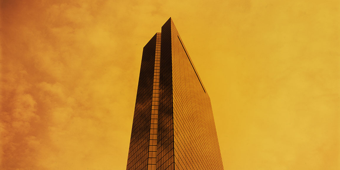 Orange Hancock, Boston, MA. Color C-Print. 30″x 60″ and up to 96″ available.